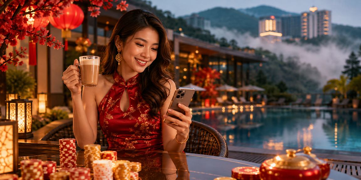 Pemandangan Genting Highlands dengan faedah pulangan tunai khusus