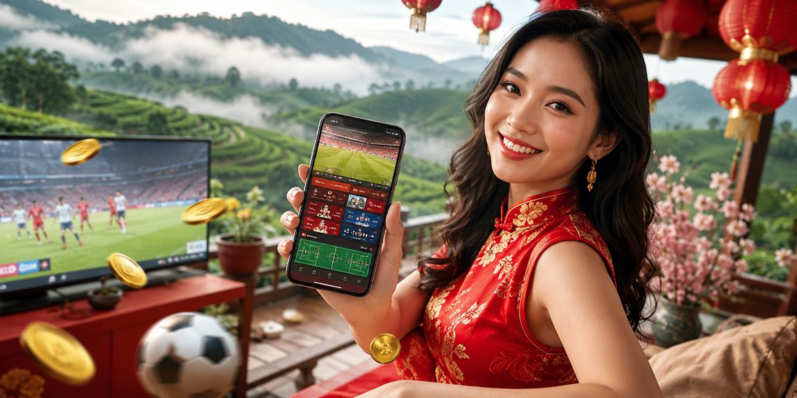 Pemandangan platform pso2 dengan tema pertaruhan sukan Malaysia